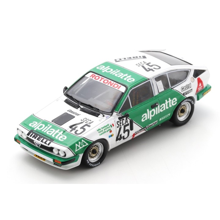 SPARK SB344 Alfa Romeo Alfetta GTV6 n°45 24H Spa 1982