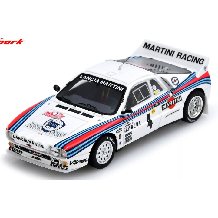 SPARK S9164 Lancia 037 n°4 Alen Monte Carlo 1983 %