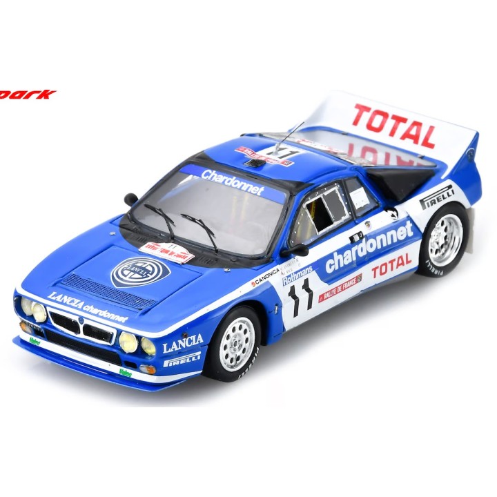 SPARK S9180 Lancia 037 n°11 Andruet Tour de Corse 1984 %