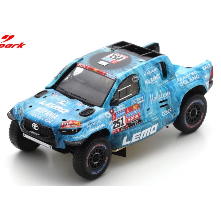 SPARK S5889 Toyota Hilux n°251 Pesci Dakar 2023 %