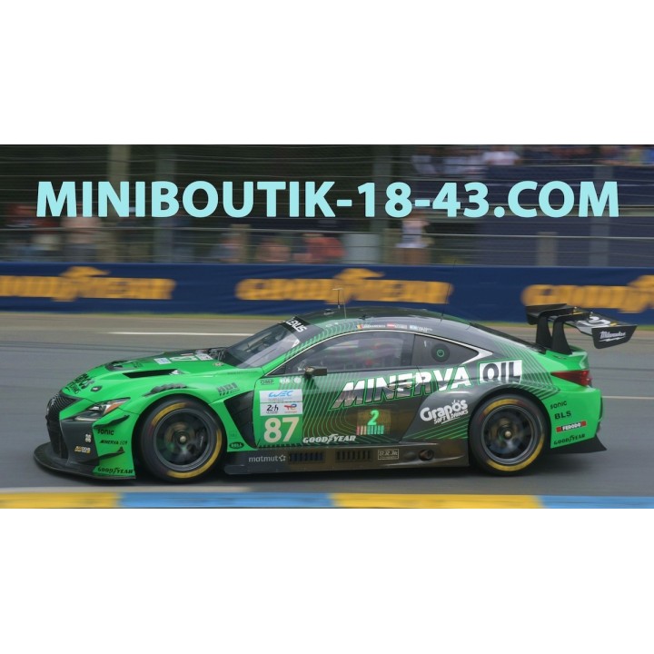 SPARK S8434 Lexus RC F LMGT3 n°87 24H Le Mans 2026 %