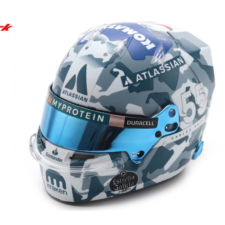 SPARK 5HF218 Helmet Carlos Sainz Silverstone 2025