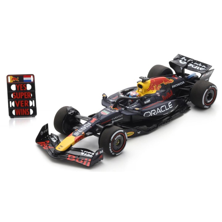 SPARK S9677 Red Bull RB21 n°1 Max Verstappen Winner Abu Dhabi 2025