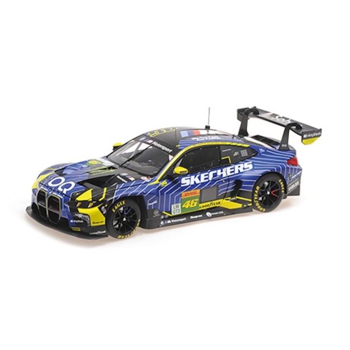 1:18 MINICHAMPS 110252246 BMW M4 LMGT3 n°46 24H Le Mans 2025