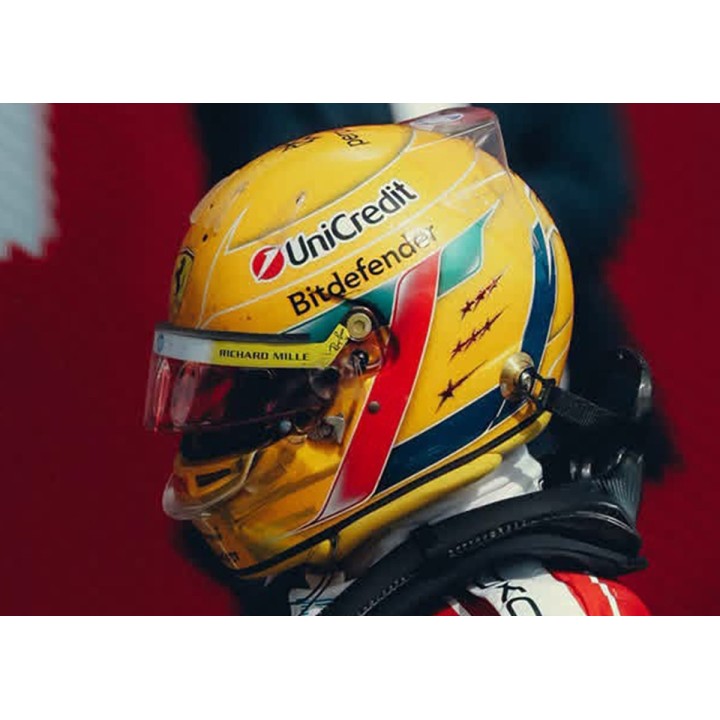 LOOKSMART LSHEL037 Casque Lewis Hamilton Silverstone 2026 %