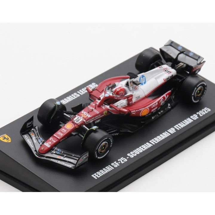 1:64 LOOKSMART LS64026 Ferrari SF-25 Charles Leclerc Monza 2025