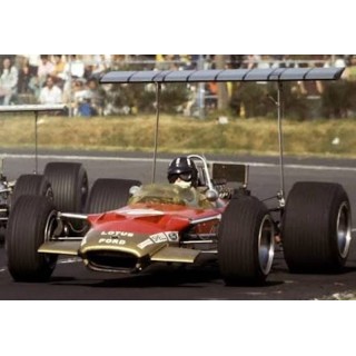 SPARK S6371 Lotus 49B n°10 Graham Hill Vainqueur Mexico 1968 %