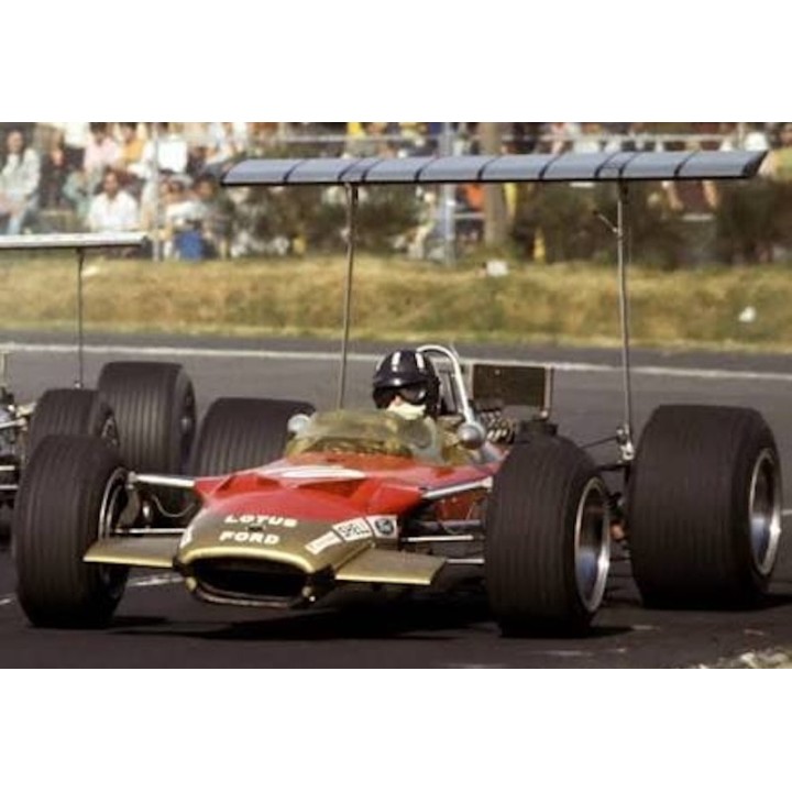 SPARK S6371 Lotus 49B n°10 Graham Hill Vainqueur Mexico 1968 %