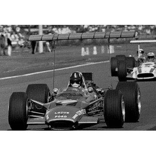 SPARK S6971 Lotus 49B n°10 Graham Hill Winner Mexico 1968 %
