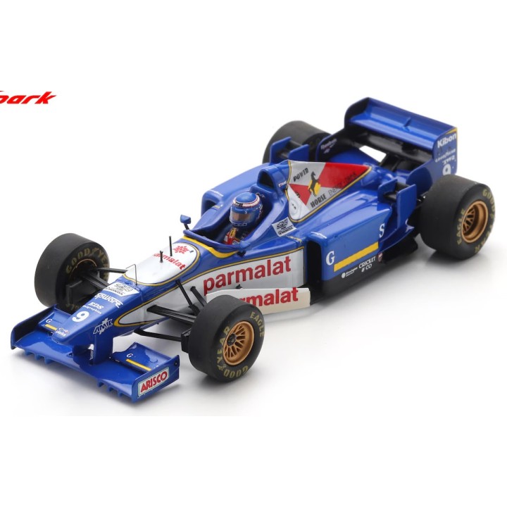 SPARK S7396 Ligier JS43 n°9 Olivier Panis Melbourne 1996 %