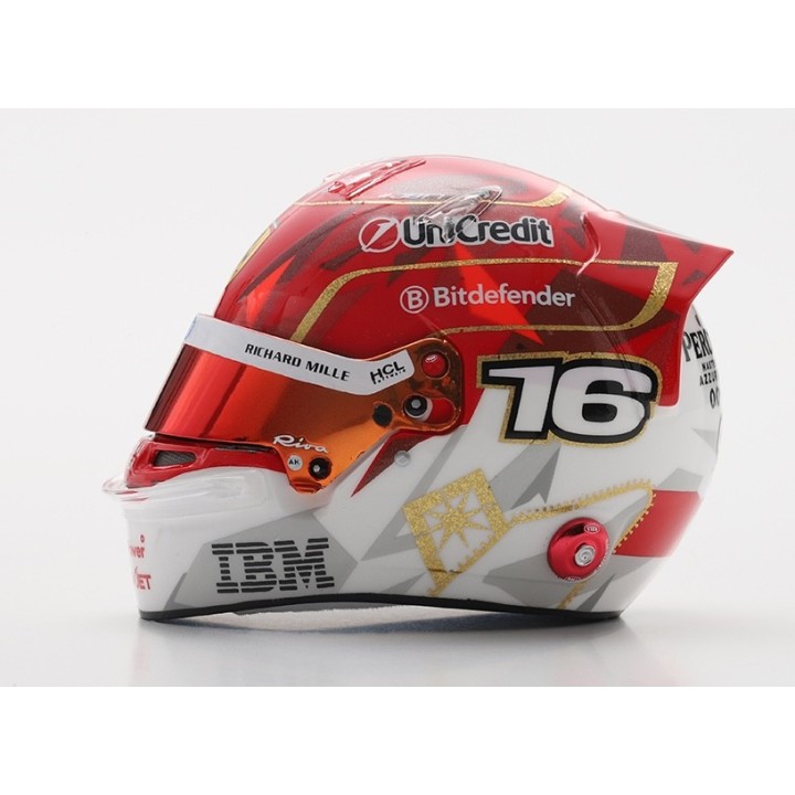LOOKSMART LSHEL026 Helmet Charles Leclerc Ferrari La Vegas 2025