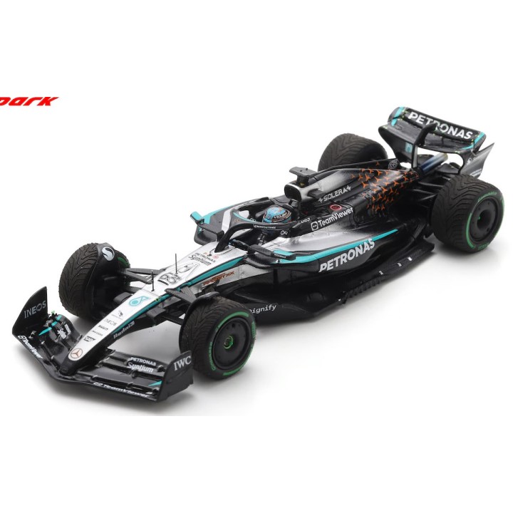 SPARK S9598 Mercedes W16 n°63 George Russell Silverstone 2025