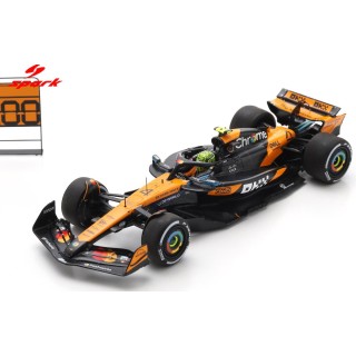 SPARK S9640 McLaren MCL39 n°4 Lando Norris Vainqueur Hungaroring 2025