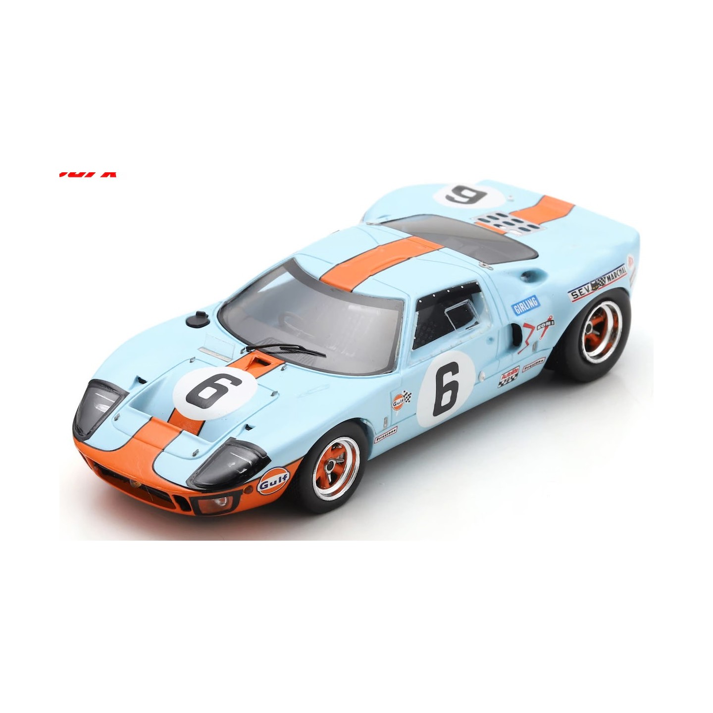 SPARK 43LM69 Ford GT 40 n°6 Winner 24H Le Mans 1969