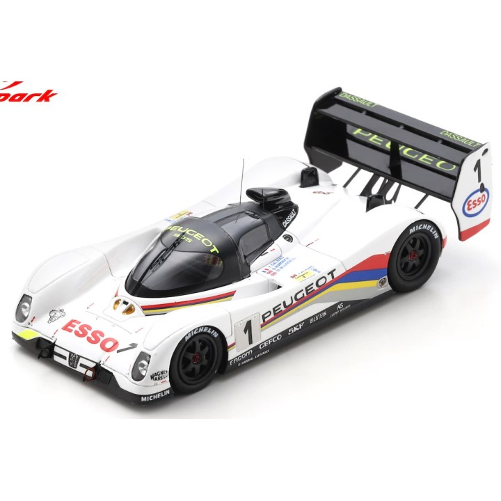 SPARK 43LM92 Peugeot 905 n°1 Vainqueur 24H Le Mans 1992