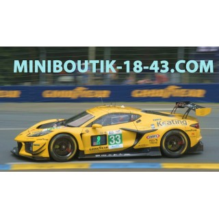1:18 SPARK 18S1340 Corvette Z06 LMGT3.R n°33 24H Le Mans 2026 %