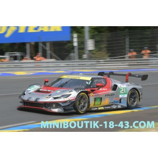 LOOKSMART LSLM193 Ferrari 296 LMGT3 n°21 24H Le Mans 2025
