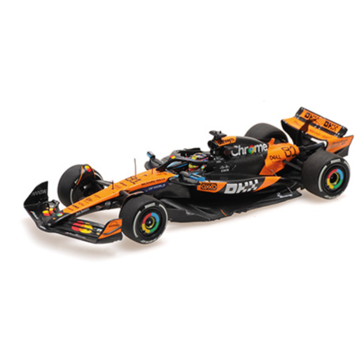MINICHAMPS 537255681 McLaren MCL39 Oscar Piastri Hungaroring 2025