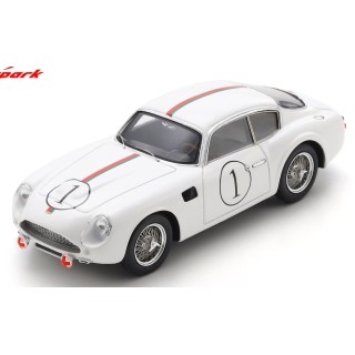 SPARK S2173 Aston Martin DB4 GT Zagato n°1 24H Le Mans 1961 %
