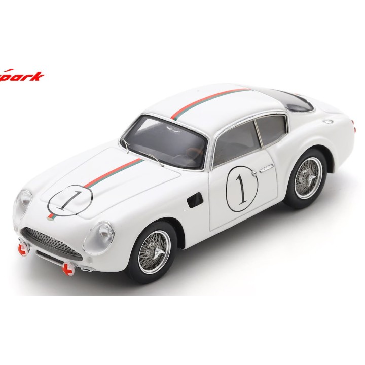 SPARK S2173 Aston Martin DB4 GT Zagato n°1 24H Le Mans 1961 %