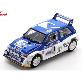 1/18 SPARK 18S1202 MG Metro 6R4 n°10 Pond RAC Rally 1985 %