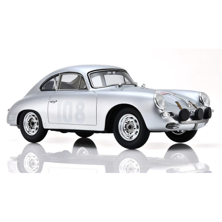 1/18 SPARK 18S1204 Porsche 356 BT5 1600GS Carrera GT n°108 Paul-Ernst Strähle Vainqueur Tour De Corse 1960 %