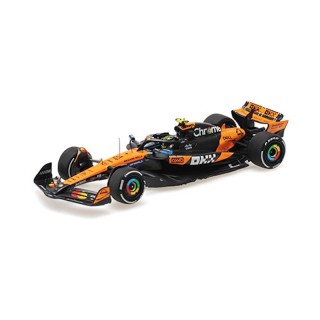MINICHAMPS 537255604 McLaren MCL39 Lando Norris Vainqueur Hungaroring 2025