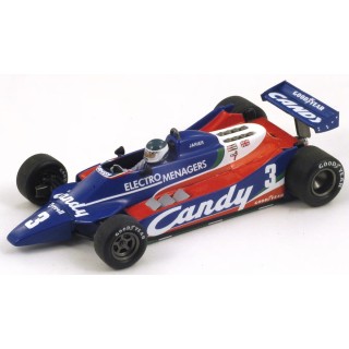 SPARK S1883 Tyrrell 010 n°3 Jean-Pierre Jarier Zolder 1980 %