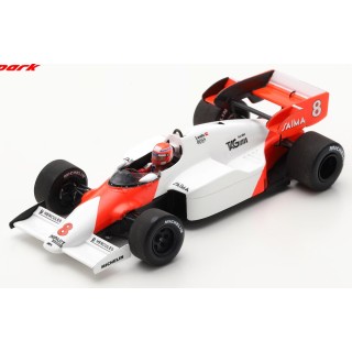 SPARK S5395 McLaren MP4-2 n°8 Niki Lauda Vainqueur Brands Hatch 1984 %