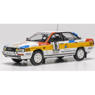 IXO RAC460.22 Audi 200 quattro Schwarz Rallye Deutschland 1988 %