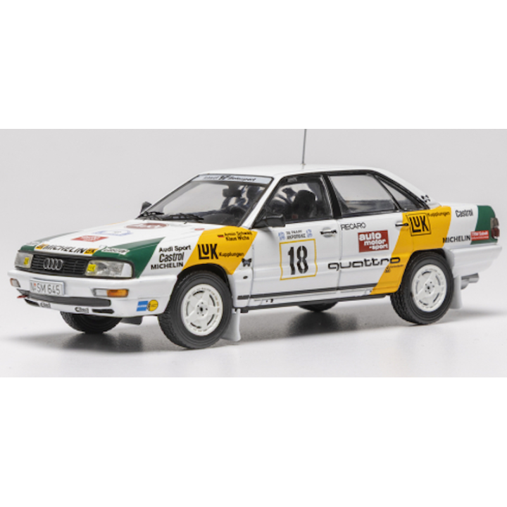 IXO RAC461LQ.22 Audi 200 quattro Schwarz Acropolis 1989 %