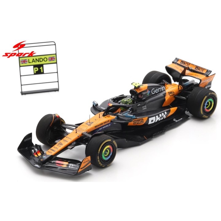 SPARK S9675 McLaren MCL39 Norris Vainqueur Interlagos 2025