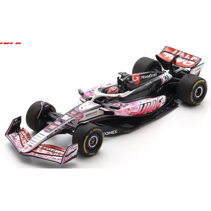 1:18 SPARK 18S1014 Haas VF-25 n°31 Esteban Ocon Suzuka 2025