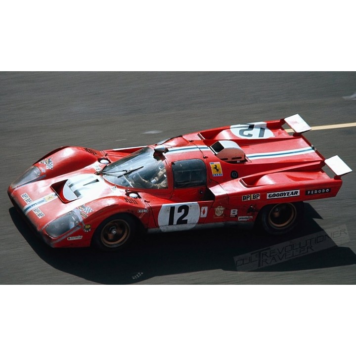 LOOKSMART LSLM204 Ferrari 512M n°12 24H Le Mans 1971 %