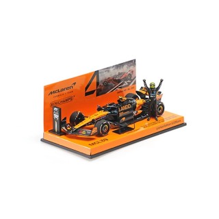 MINICHAMPS 537256604 McLaren MCL39 Norris Abu Dhabi World Champion 2025