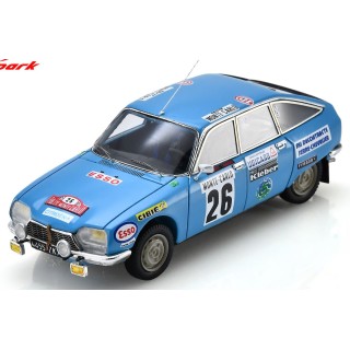 SPARK S2476 Citroën GS n°26 Laurent Monte Carlo 1975 %