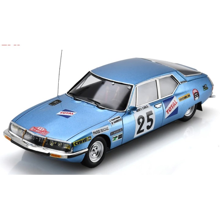 SPARK S2477 Citroën SM n°25 Trautmann Monte Carlo 1972 %