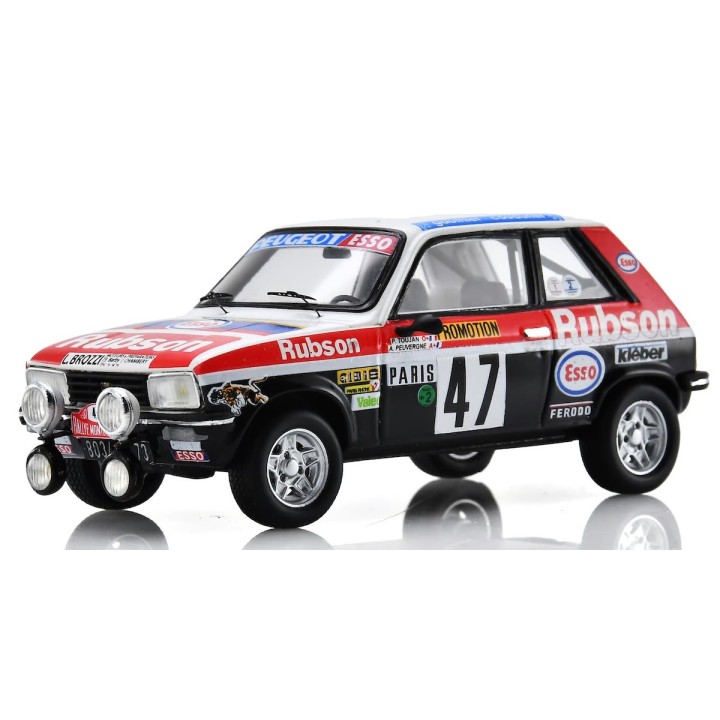 SPARK S2614 Peugeot 104 ZS n°47 Toujan Monte Carlo 1981 %