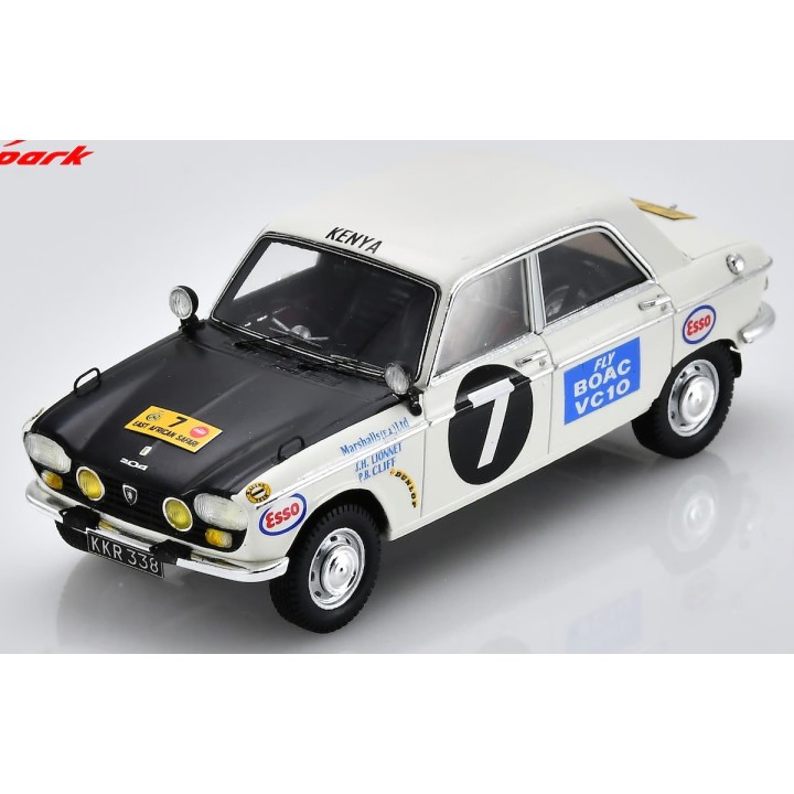 SPARK S2617 Peugeot 204 n°7 Lionnet Safari 1967 %