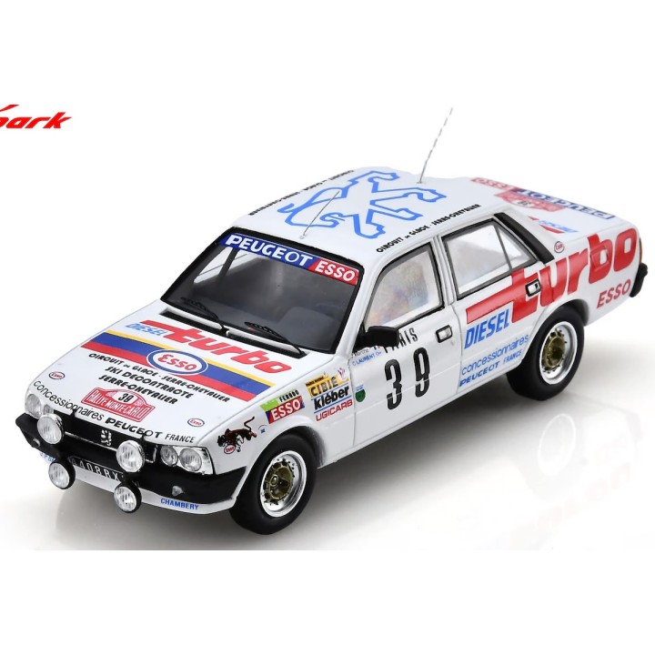 SPARK S2618 Peugeot 505 Turbo Diesel n°39 Laurent Monte Carlo 1981 %