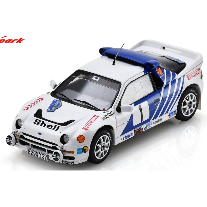 SPARK S7753 Ford RS200 n°1 Blomqvist Suède 1986 %