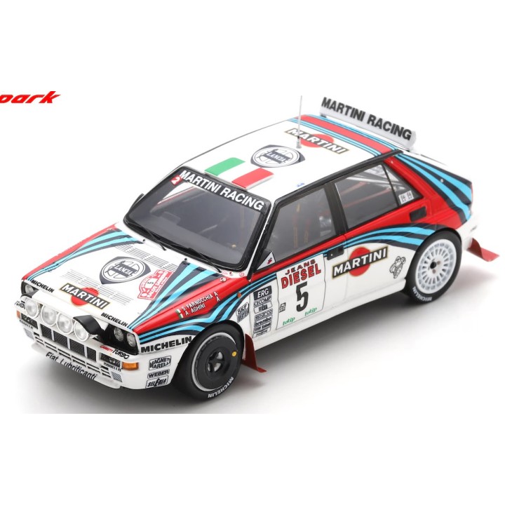 SPARK S9022 Lancia Delta HF Integrale EVO n°5 Aghini Winner Sanremo 1992 %