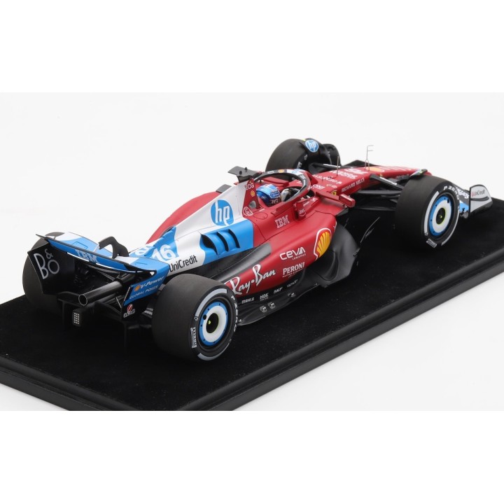 1:18 LOOKSMART LS18F1076 Ferrari SF-25 Leclerc Miami 2025