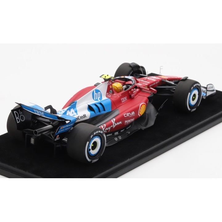 1:18 LOOKSMART LS18F1077 Ferrari SF-25 Hamilton Miami 2025