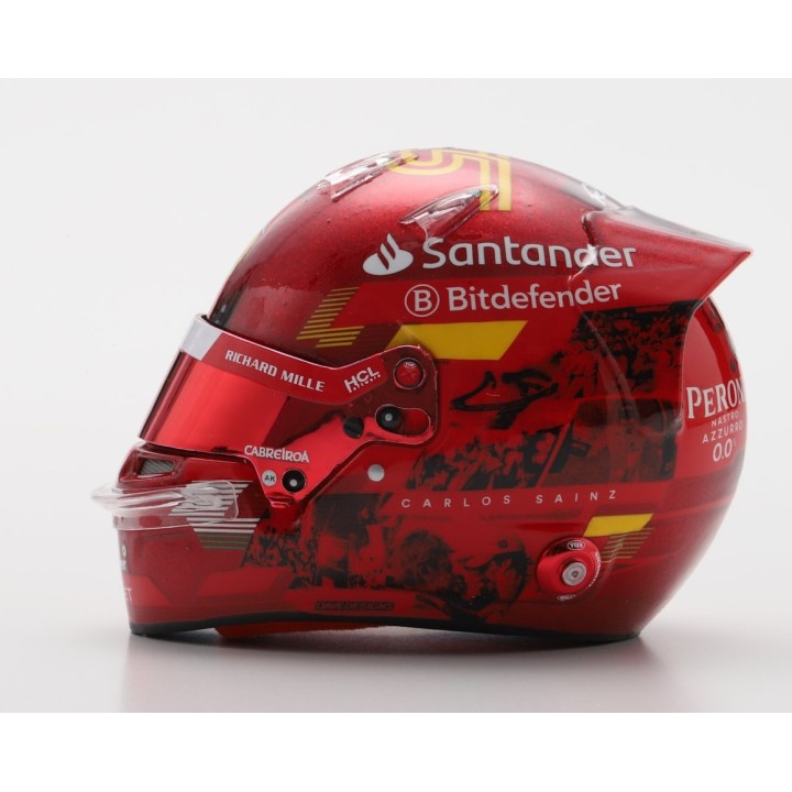 LOOKSMART LSHEL018 Helmet Carlos Sainz Abu Dhabi 2024 %