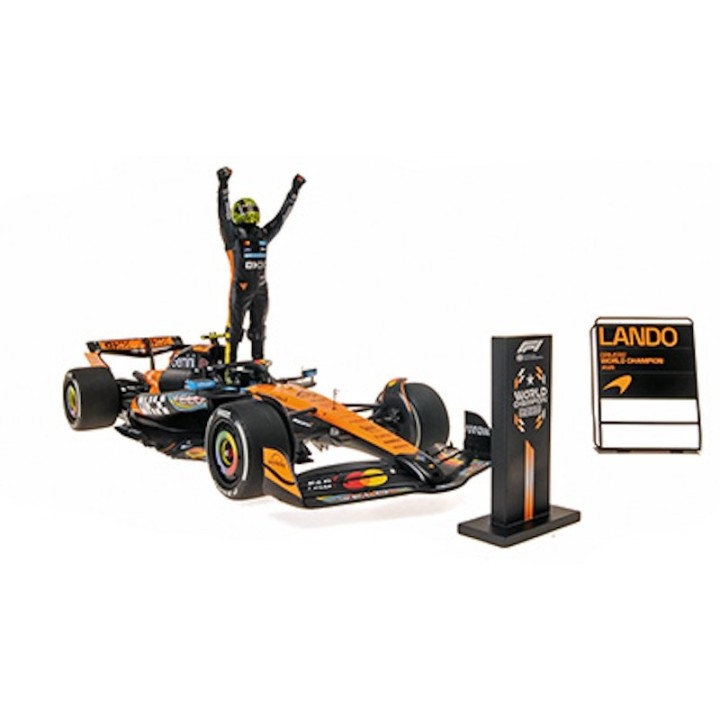 1/18 MINICHAMPS 537254104 McLaren MCL39 Norris Abu Dhabi Champion du Monde 2025