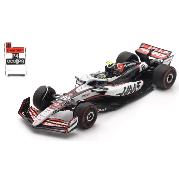 SPARK S9676 Haas VF25 n°87 Oliver Bearman Mexico 2025