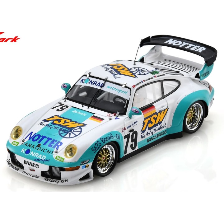 SPARK S9913 PORSCHE GT2 n°79 24H Le Mans 1997 %