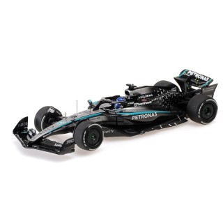 MINICHAMPS 417251863 Mercedes W16 E George Russel Vainqueur Singapour 2025