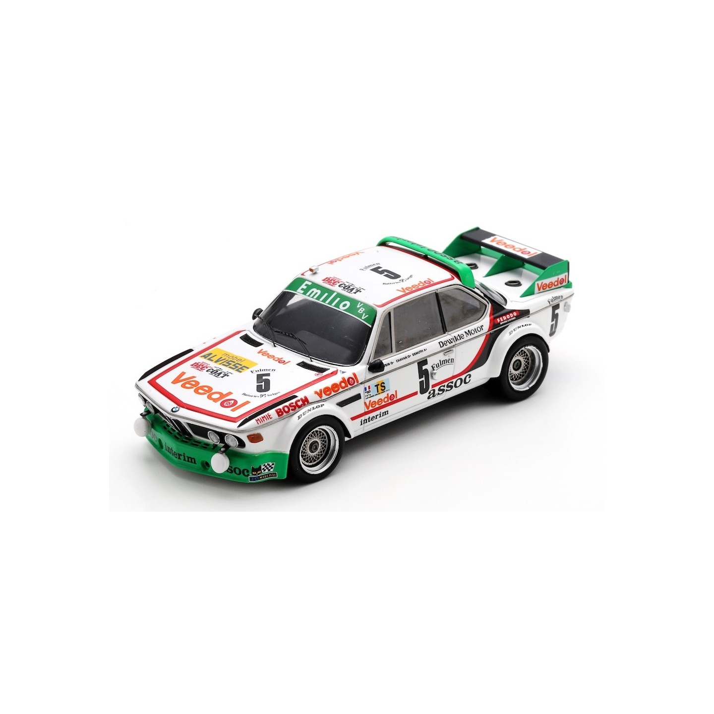 SPARK 43SPA1976 BMW 3.0 CSL n°5 Winner 24H Spa 1976